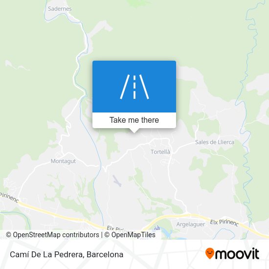 Camí De La Pedrera map