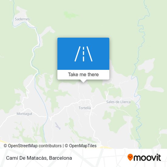 Camí De Matacàs map