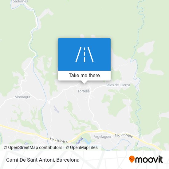 Camí De Sant Antoni map