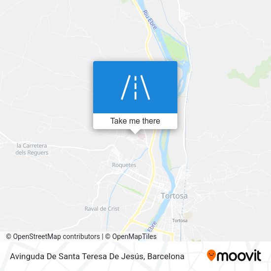 Avinguda De Santa Teresa De Jesús map