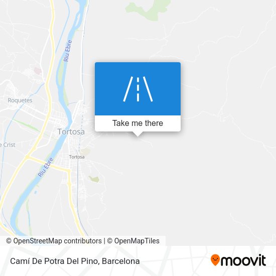 Camí De Potra Del Pino map