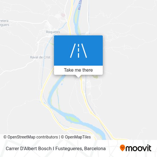 Carrer D'Albert Bosch I Fustegueres map