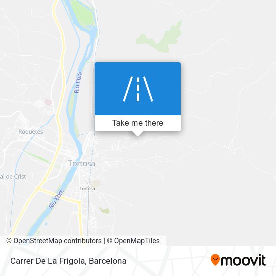Carrer De La Frigola map
