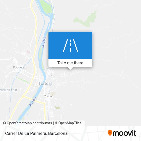 Carrer De La Palmera map