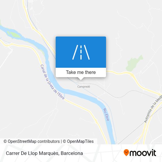 Carrer De Llop Marquès map