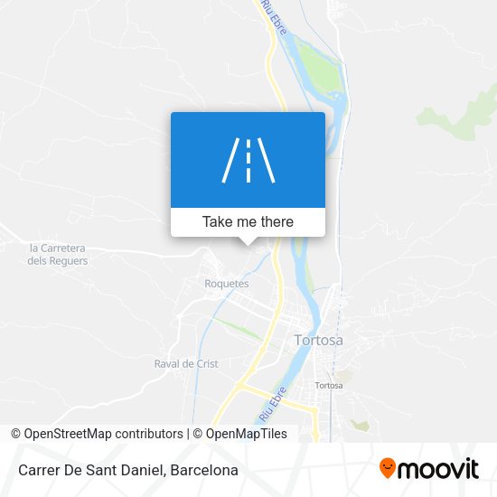 Carrer De Sant Daniel map