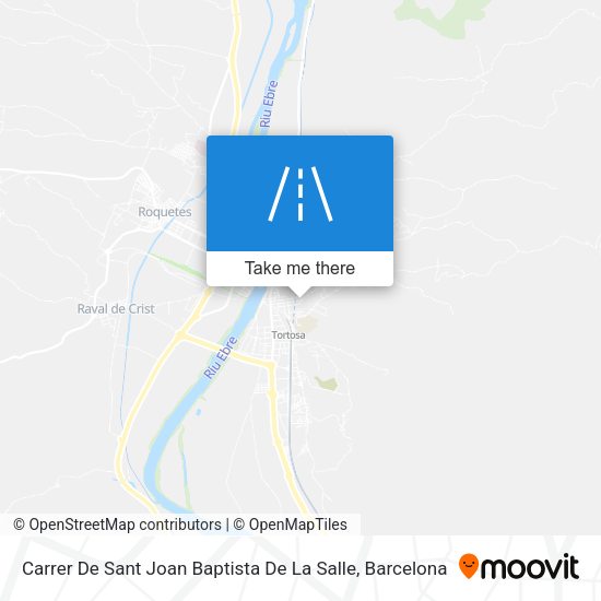 Carrer De Sant Joan Baptista De La Salle map