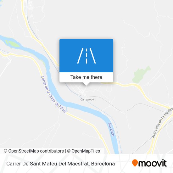 Carrer De Sant Mateu Del Maestrat map