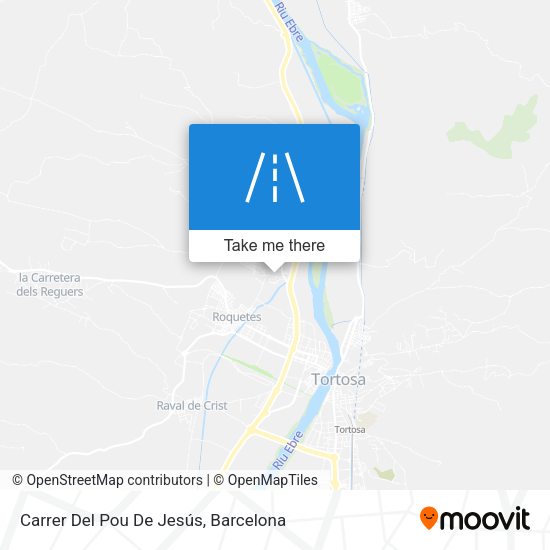 Carrer Del Pou De Jesús map