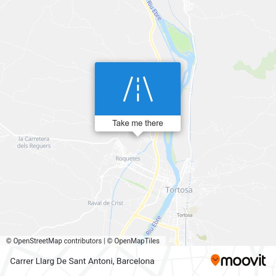 Carrer Llarg De Sant Antoni map