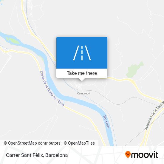Carrer Sant Fèlix map