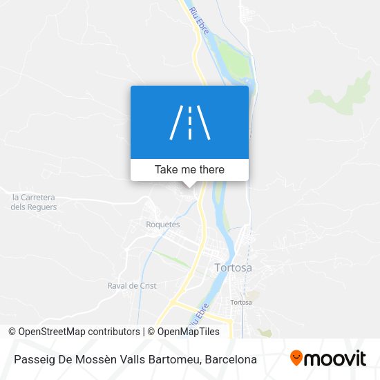Passeig De Mossèn Valls Bartomeu map