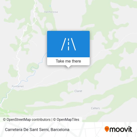 Carretera De Sant Serni map