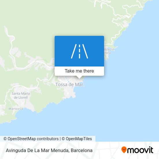 Avinguda De La Mar Menuda map