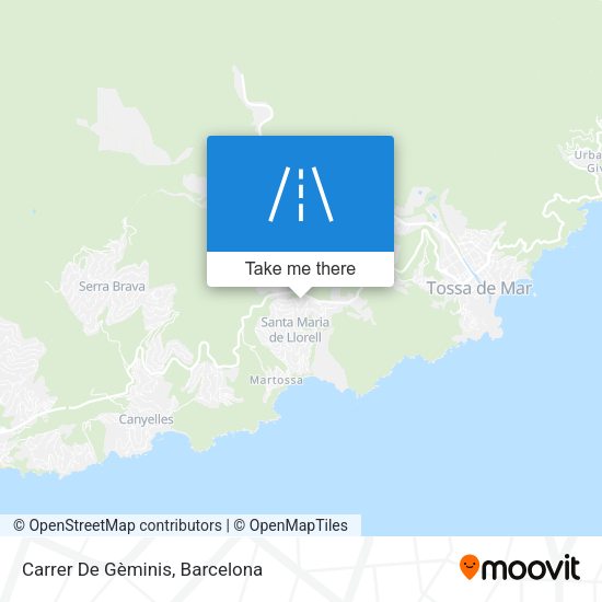 Carrer De Gèminis map