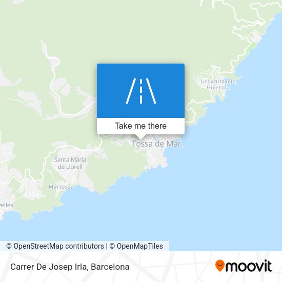 Carrer De Josep Irla map