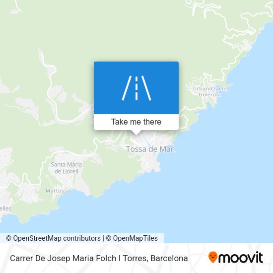 Carrer De Josep Maria Folch I Torres map