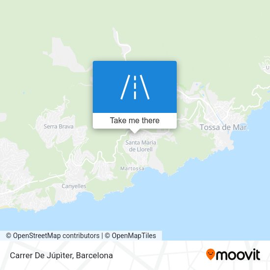 Carrer De Júpìter map