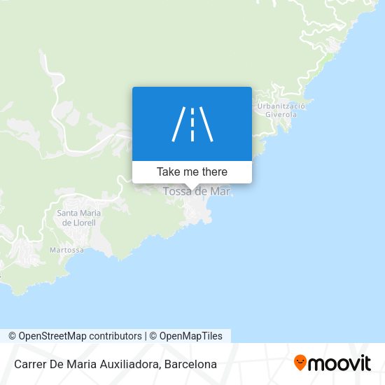 Carrer De Maria Auxiliadora map