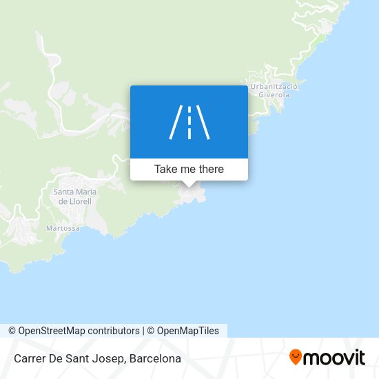 Carrer De Sant Josep map