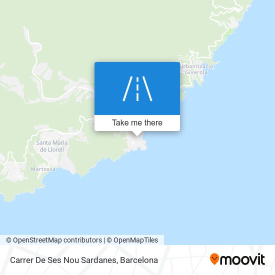 Carrer De Ses Nou Sardanes map