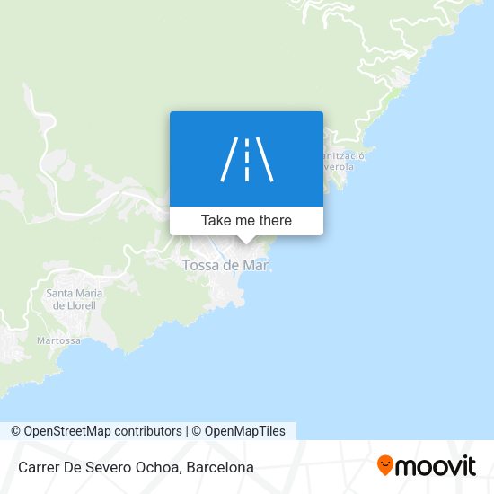 Carrer De Severo Ochoa map