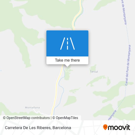 Carretera De Les Riberes map