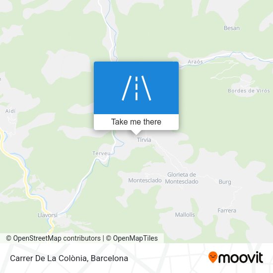 Carrer De La Colònia map