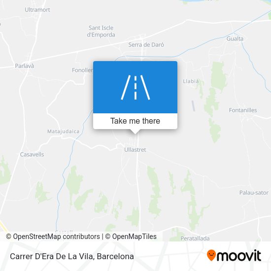 Carrer D'Era De La Vila map