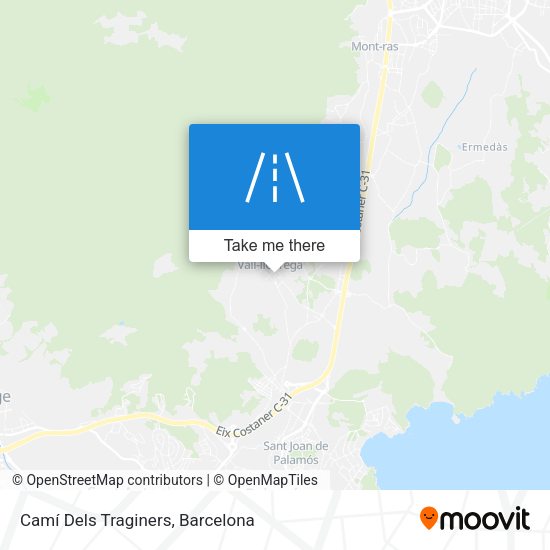 Camí Dels Traginers map