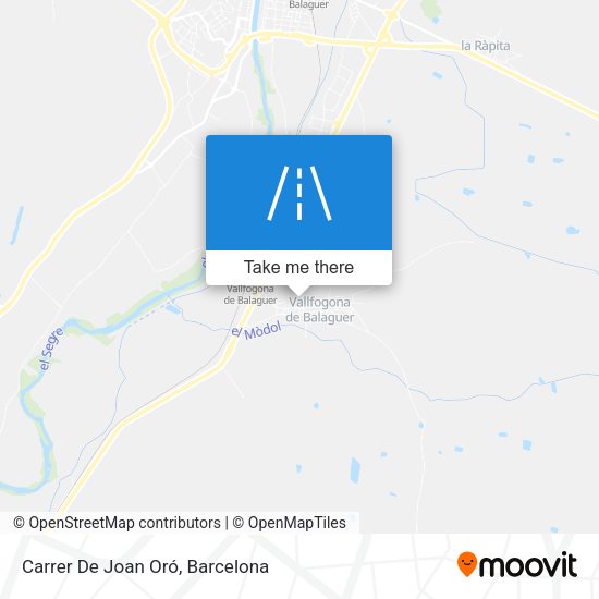 Carrer De Joan Oró map