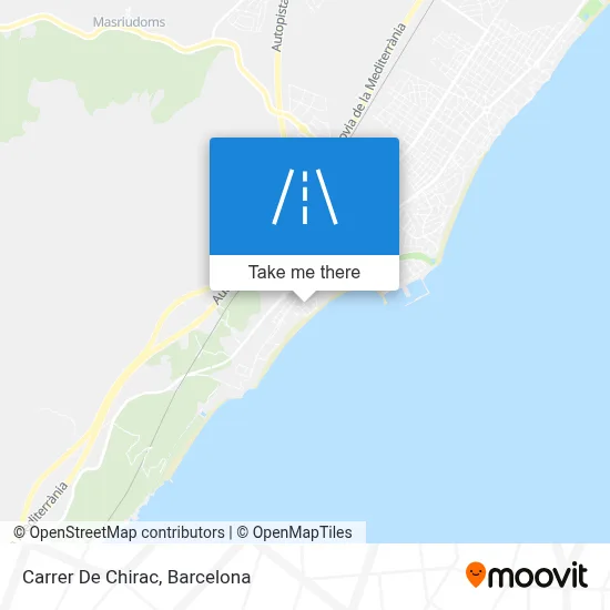 Carrer De Chirac map