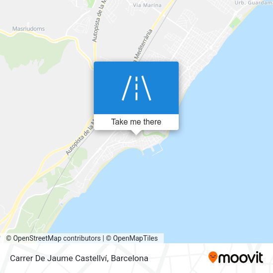Carrer De Jaume Castellví map