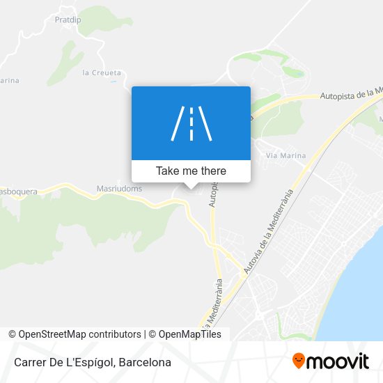 Carrer De L'Espígol map