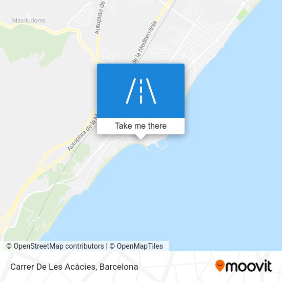 Carrer De Les Acàcies map