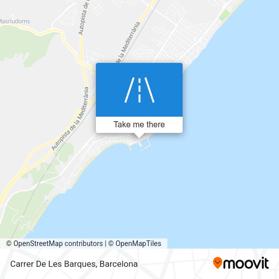 Carrer De Les Barques map