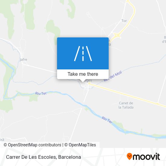 Carrer De Les Escoles map