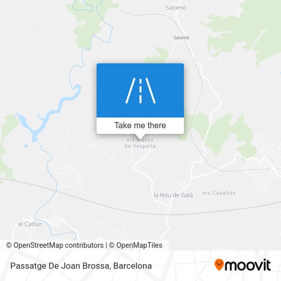 Passatge De Joan Brossa map