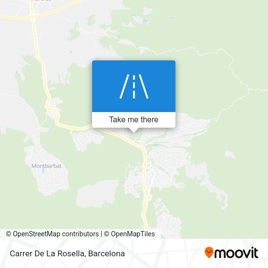 Carrer De La Rosella map