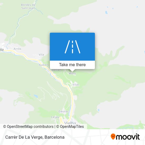 Carrèr De La Verge map