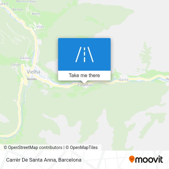 Carrèr De Santa Anna map