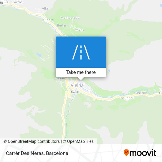 Carrèr Des Neras map
