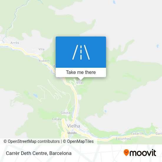 Carrèr Deth Centre map