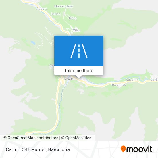 Carrèr Deth Puntet map