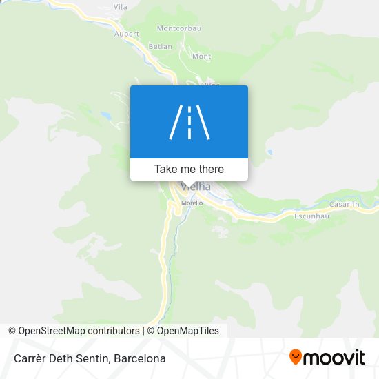 Carrèr Deth Sentin map