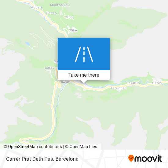 Carrèr Prat Deth Pas map