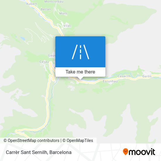 Carrèr Sant Sernilh map