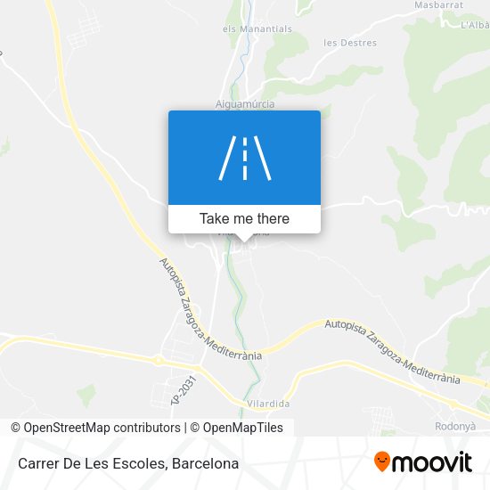 Carrer De Les Escoles map
