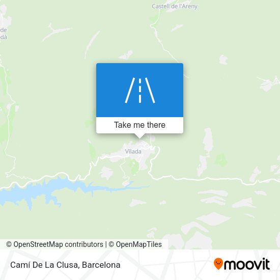 Camí De La Clusa map