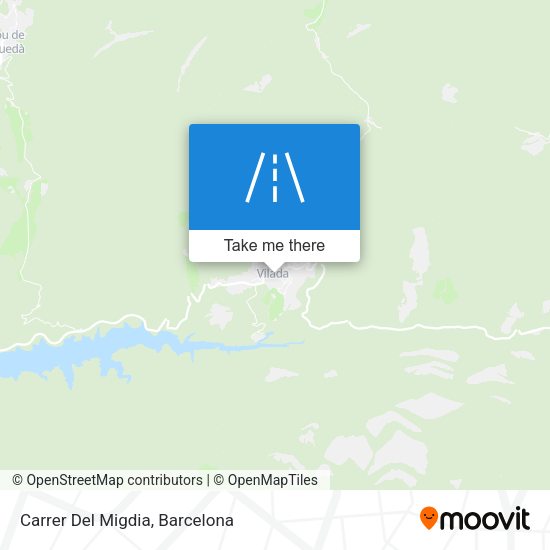Carrer Del Migdia map